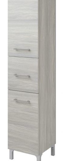 RUBINO- Κολώνα δαπέδου με συρτάρι 31*33*148ή cm ROVERE GRIGIO