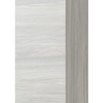 RUBINO- Ντουλάπι κρεμαστό 31*25*71ή cm ROVERE GRIGIO