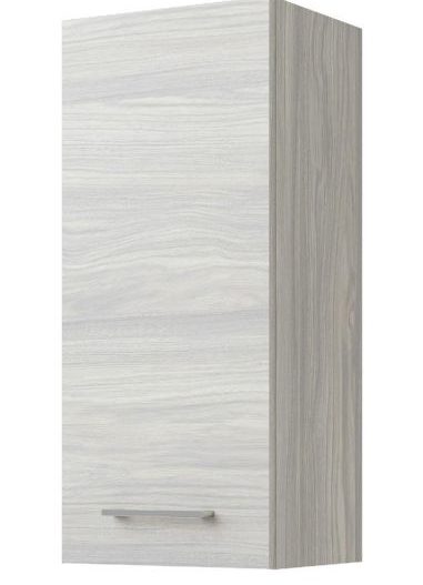 RUBINO- Ντουλάπι κρεμαστό 31*25*71ή cm ROVERE GRIGIO
