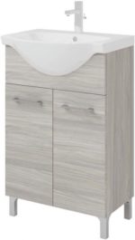 RUBINO-55 - Πάγκος 55*42 ROVERE GRIGIO