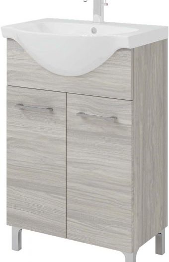 RUBINO-55 - Πάγκος 55*42 ROVERE GRIGIO