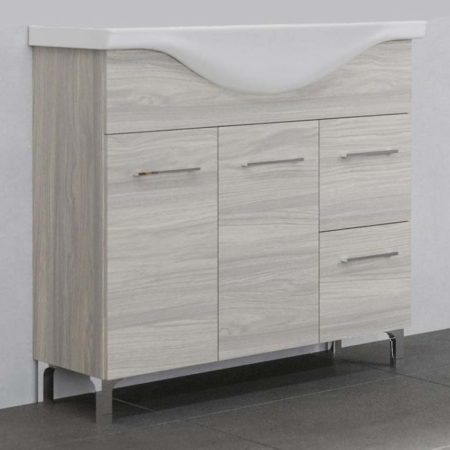 RUBINO-85 - Πάγκος 85*50 ROVERE GRIGIO