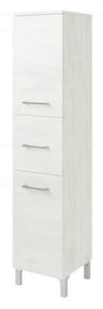 RUBINO- Κολώνα δαπέδου με συρτάρι 31*33*148ή cm ROVERE BIANCO