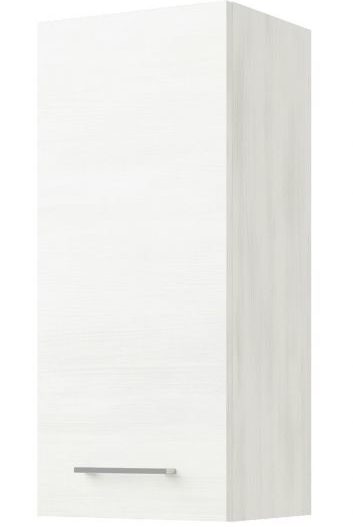 RUBINO- Ντουλάπι κρεμαστό 31*25*71ή cm ROVERE BIANCO