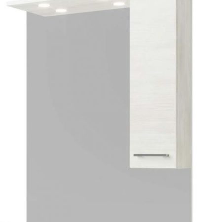 RUBINO-85 - Καθρέπτης με ντουλάπι και φώς LED cm ROVERE B