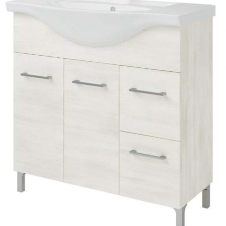 RUBINO-85 Πάγκος 85*50 ROVERE BIANCO