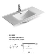 Έπιπλο μπάνιου DROP TORINO 90 Anthracite - 1 - Image 2