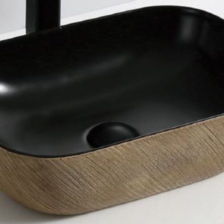 Καπάκι Βαλβίδας Νιπτήρας μάτ Μαύρο