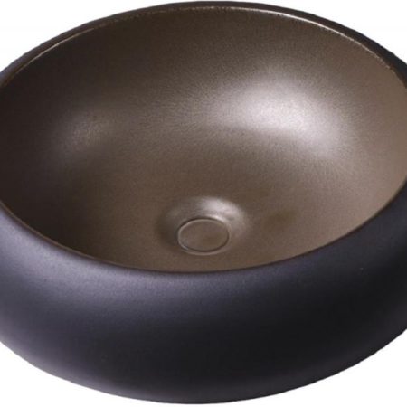 Καπάκι Βαλβίδας Νιπτήρας μάτ καφέ - arahova