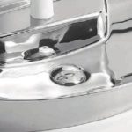 Καπάκι βαλβίδα Νιπτήρας Ασημί