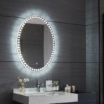 OVAL DRILIA LED - Καθρέπτης LED*TOUCH 60*80