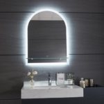 SOLO LINE LED - Καθρέπτης με εταζέρα LED*TOUCH 50*70