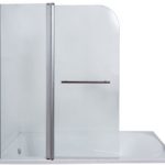 GLASS-BATH - Πρόσοψη μπανιέρας 115*140 Χρωμέ