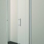 PORTINA - Καμπίνα ντουζιέρας σκέτη 80-82*185 Χρωμέ