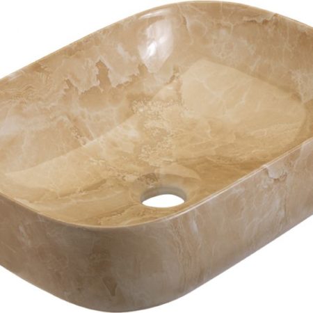 ELEGAN-3 465*320*135 Νιπτήρας DECOR Μπέζ μάρμαρο