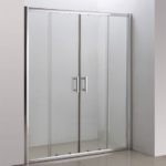 BUFON ARMONIA - Καμπίνα πόρτα 155-160*185ή Χρωμέ -διάφανη