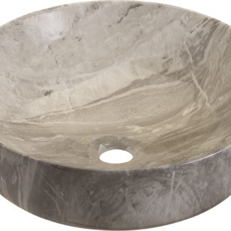 SOLANTE-1 420*420*140 Νιπτήρας DECOR Γκρί-DARK μάρμαρο