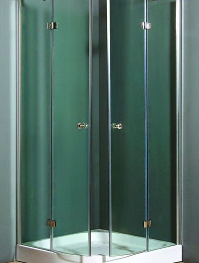 ADELCO - Καμπίνα 90*90*185 σκέτη Χρωμέ