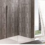 PANEL τζάμι διάφανο 90*195h/8mm με μπράτσο ST/ST 70-120 cm