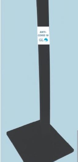 STAND ANTI-COVID19 123-125cm H