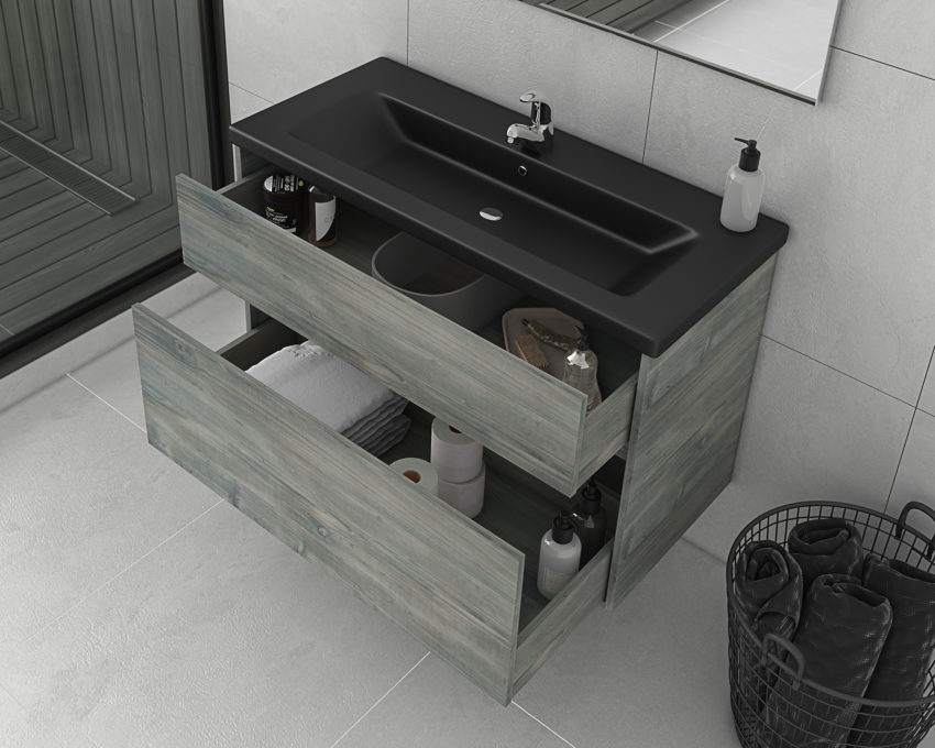 Έπιπλο μπάνιου Drop Instinct 80 Smoked Oak BL – 1 - Image 6