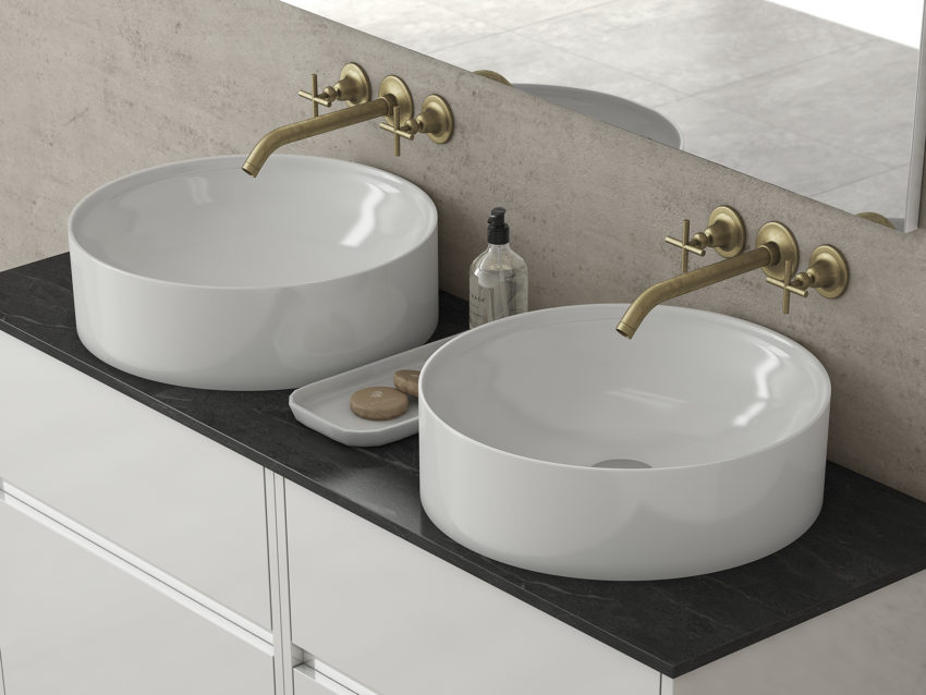 Έπιπλο μπάνιου Drop Instinct 125 White Top - 1 - Image 2