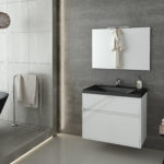 Drop Martinidis Instinct ασπρόμαυρο|μαύρη βάση νιπτήρα|νιπτήρας προδιαγραφές|Drop Martinidis Instinct συρτάρια|Drop Martinidis Sorento καθρέπτης|φως CELIA||||||||||