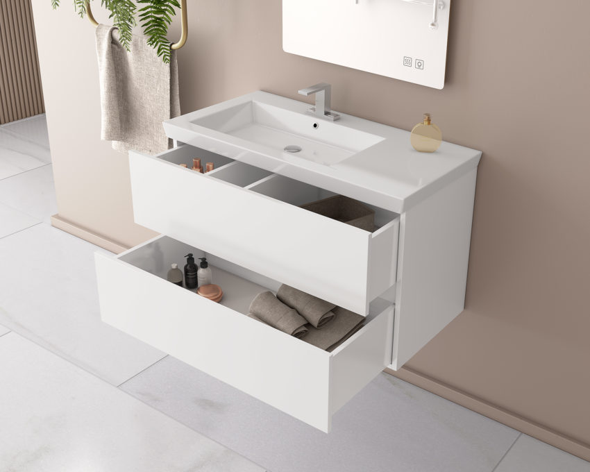 Έπιπλο μπάνιου Drop LUXUS 100 White - 1 - Image 5