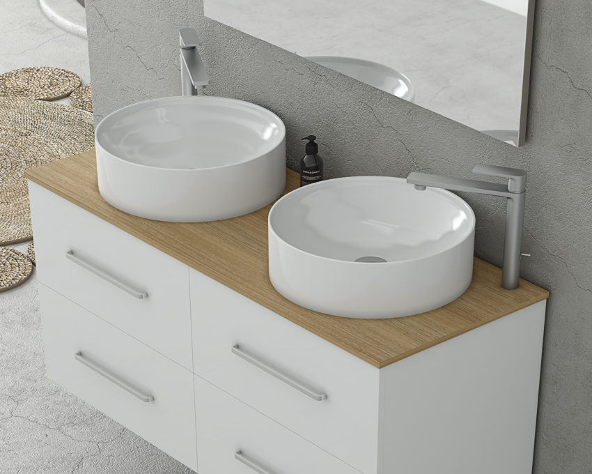 Έπιπλο μπάνιου DROP TORINO 120 White Top - 1 - Image 4