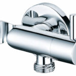 Διακόπτης Γωνιακός με στήριγμα μπιντέ 23-008