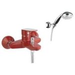 Fiore Kevon Chic Μπαταρία Λουτρού πλήρης Κόκκινη/Χρωμέ 81RX8150