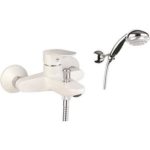 Fiore Kevon Chic Μπαταρία Λουτρού πλήρης λευκή/Χρωμέ 81WX8150