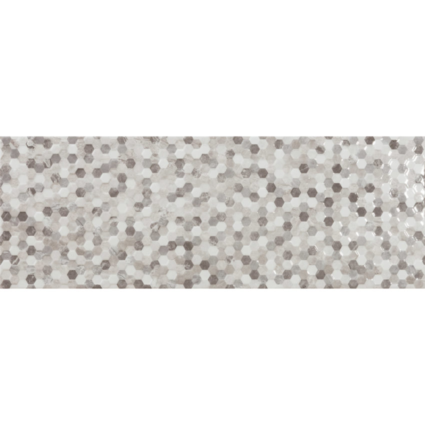 Πλακάκι LOUVRE Décor Gris Mosaico Rlv KARAG 25x70cm - Image 1