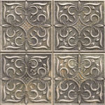 Πλακάκι ANTIGUA LIS Black KARAG 33x33cm