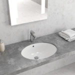 Νιπτήρας υποκαθήμενος HILTON 1015 KARAG 46x37x20,5cm