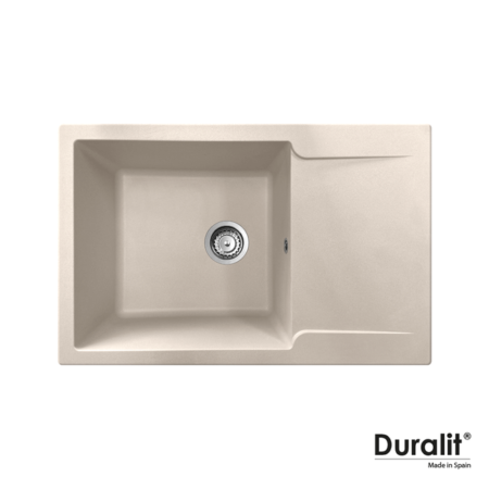 Νεροχύτης Συνθετικός 79x50 DURALIT BEIGE