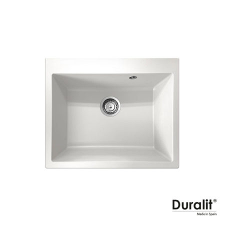 Νεροχύτης Συνθετικός 60x50 DURALIT Λευκό