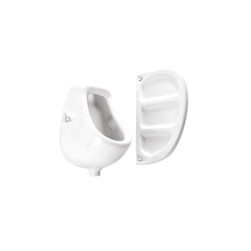 1050 Ουρητήριο αναρτώμενο με κάθετη έξοδο 1050 KARAG - Image 1