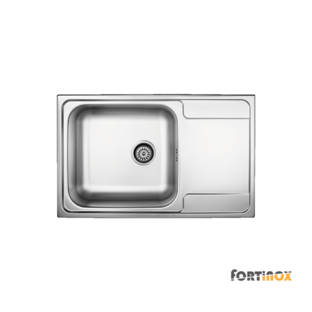 Νεροχύτης VALLEY 79x50 FORTInox Inox ΛΕΙΟ