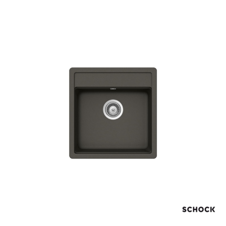 Νεροχύτης MANHATTAN 49x51 SCHOCK Cristalite Asphalt