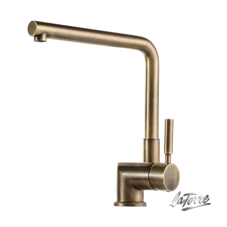 Μπαταρία Νεροχύτη ΠΑΡΑΘ. TECH LA TORRE Antique Brass