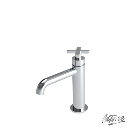 Μπαταρία Νιπτήρος +Βαλβίδα.CLIC-CLAC ELLE CROSS LA TORRE Χρωμέ