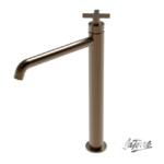 Μπαταρία Νιπτήρος Υψηλή ή +Βαλβίδα.CLIC-CLAC ELLE CROSS LA TORRE Antique Brass