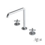 Μπαταρία Νιπτήρος Επικαθήμενη 3 Οπών +Βαλβίδα.CLIC-CLAC ELLE CROSS LA TORRE Χρωμέ