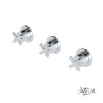 Μίκτης Εντοιχισμού 3 Οπών με Εκτροπέα 2-3 Εξόδων ELLE CROSS LA TORRE Χρωμέ