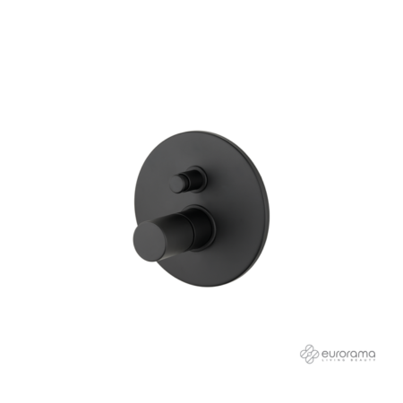 Μίκτης Εντοιχισμού με Εκτροπέα RES-PRO EURORAMA Μαύρο Ματ