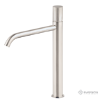 Μπαταρία Νιπτήρος Υψηλή με Βαλβίδα.CLIC-CLAC OSO EURORAMA Inox