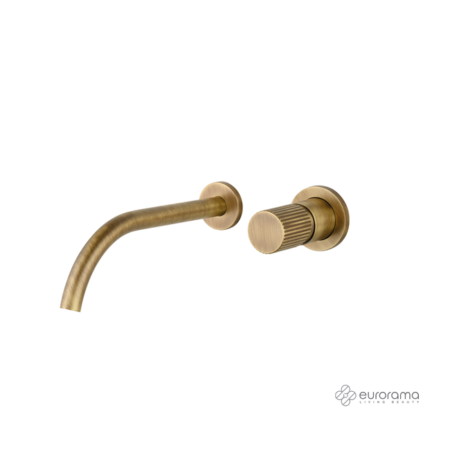 Μπαταρία Νιπτήρος Τοίχου OSO EURORAMA Μπρονζέ Brushed