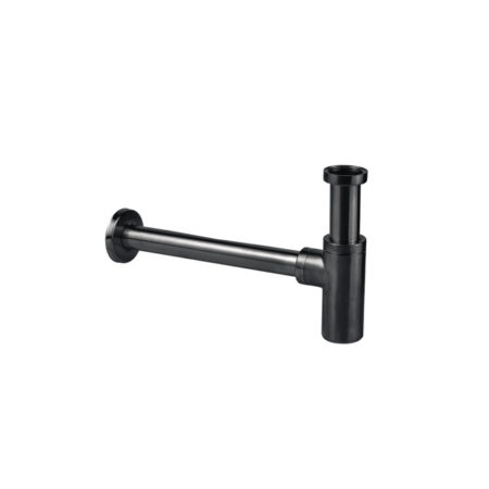 Σιφών Νιπτήρος Minimal Μαύρο Brushed