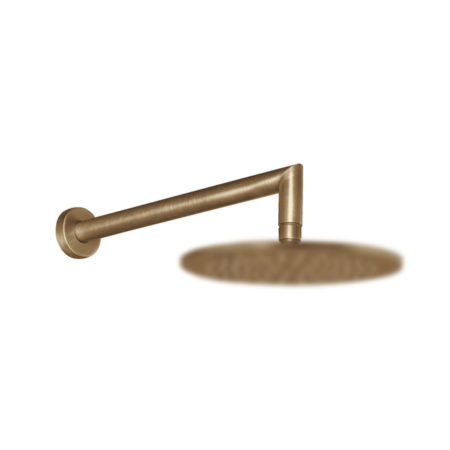 Βραχίονας Τοίχου Στρογγυλός 35 εκ. Antique Brass